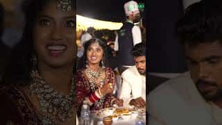 எங்க வீட்டு கல்யாண விருந்த கலக்கிட்டாங்க | Veg இறால் & Veg Fish வேற Level | Mic Set #shorts