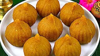 கொழுக்கட்டை மாவு வாங்கவோ அரைக்கவோ வேணாம் ஈஸியா கொழுக்கட்டை /kozhukattai recipe in tamil/modak recipe